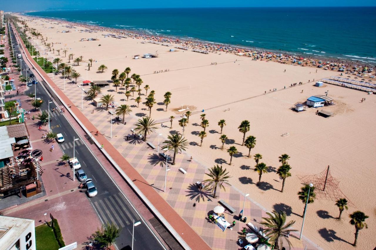 Aigua Blava Primera Linea - Alquiler Solo Familias Playa de Gandia Eksteriør bilde