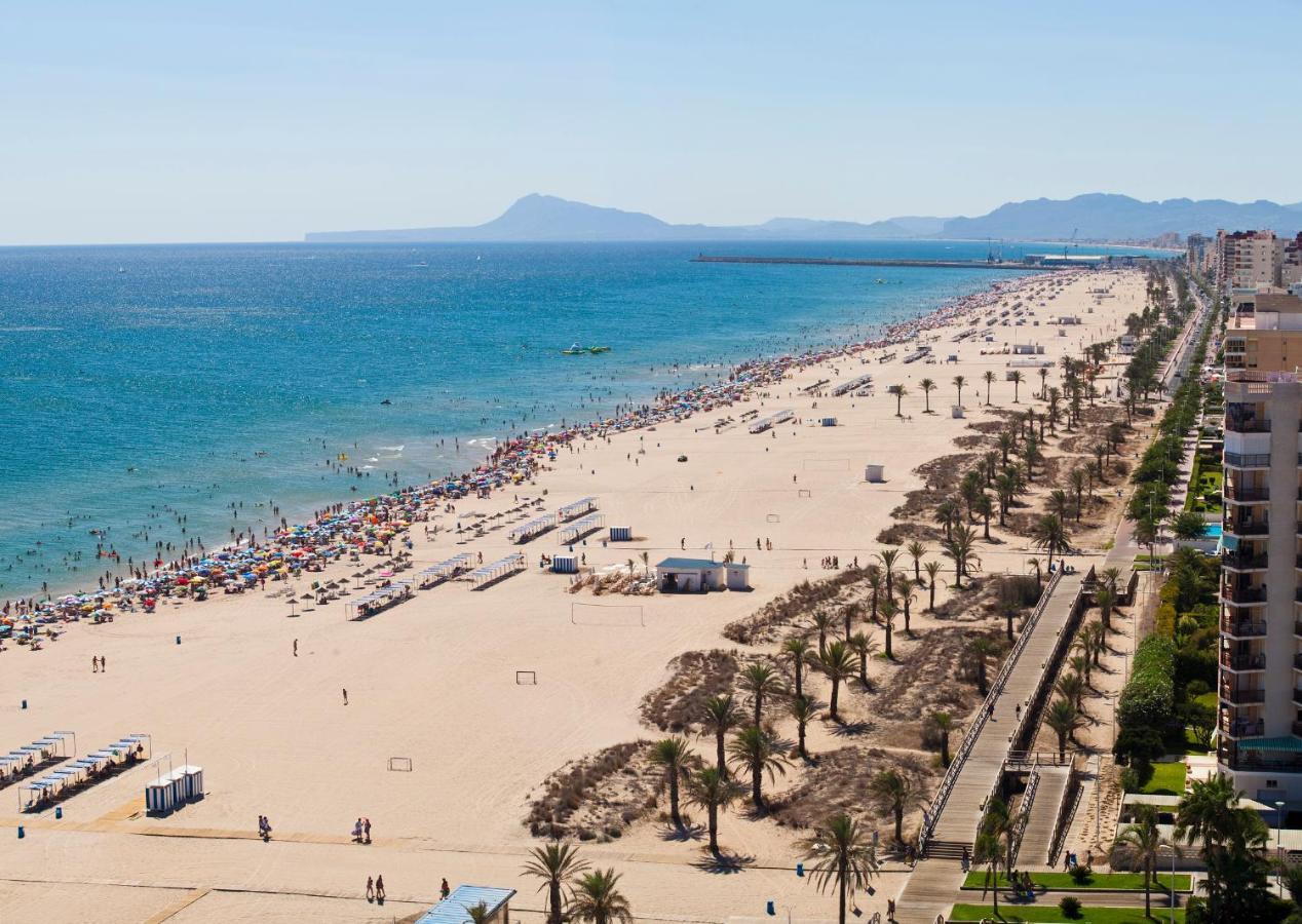 Aigua Blava Primera Linea - Alquiler Solo Familias Playa de Gandia Eksteriør bilde