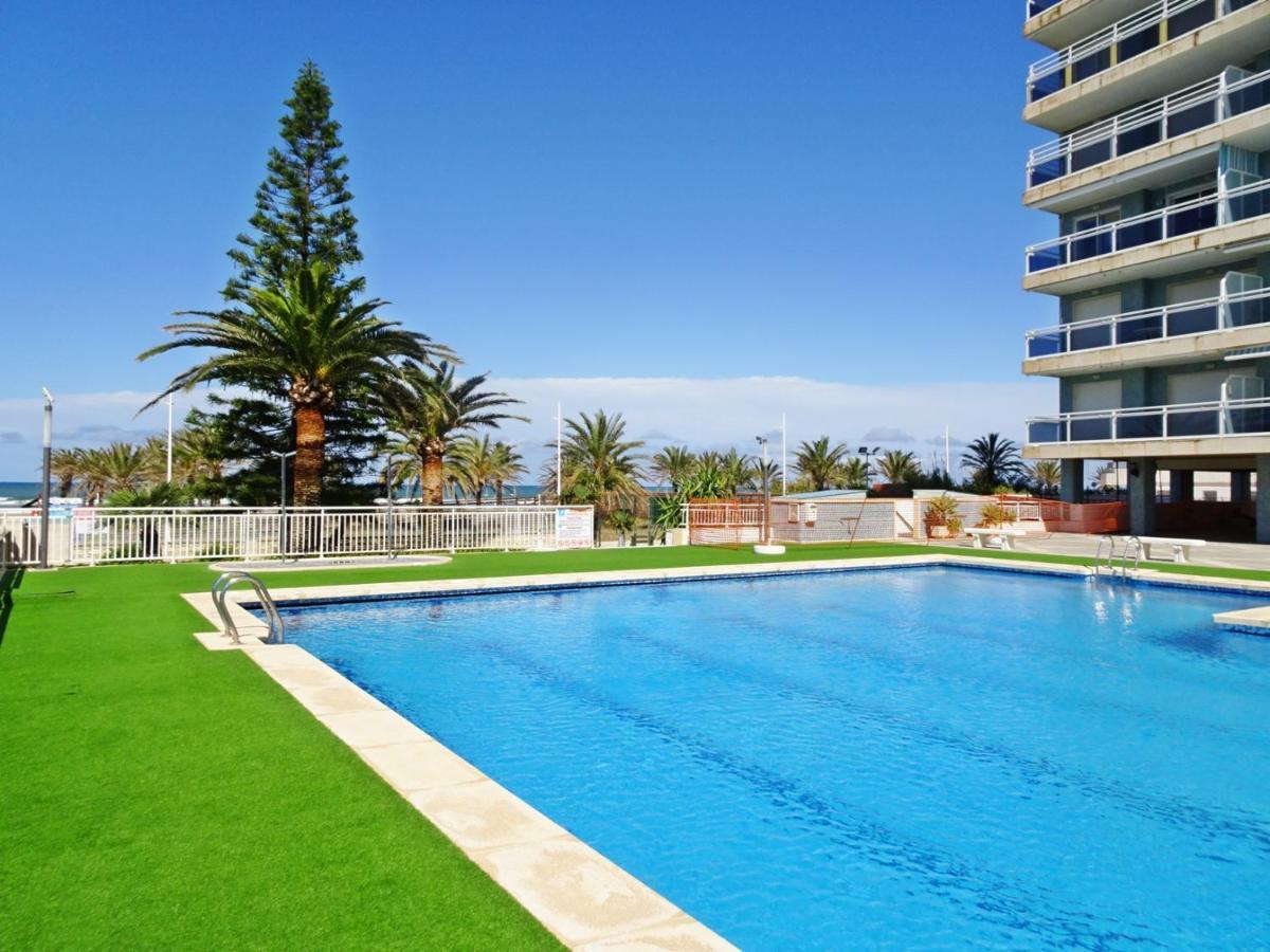 Aigua Blava Primera Linea - Alquiler Solo Familias Playa de Gandia Eksteriør bilde