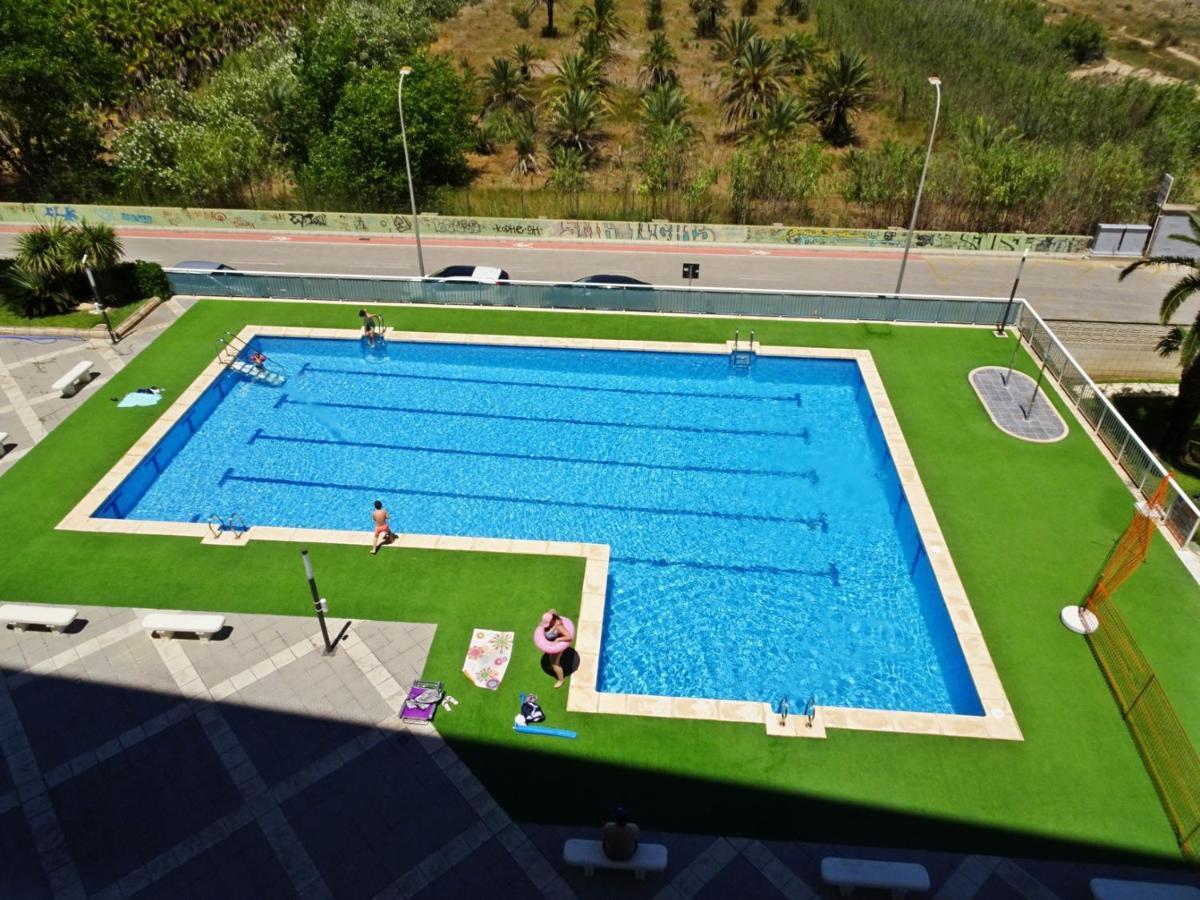 Aigua Blava Primera Linea - Alquiler Solo Familias Playa de Gandia Eksteriør bilde