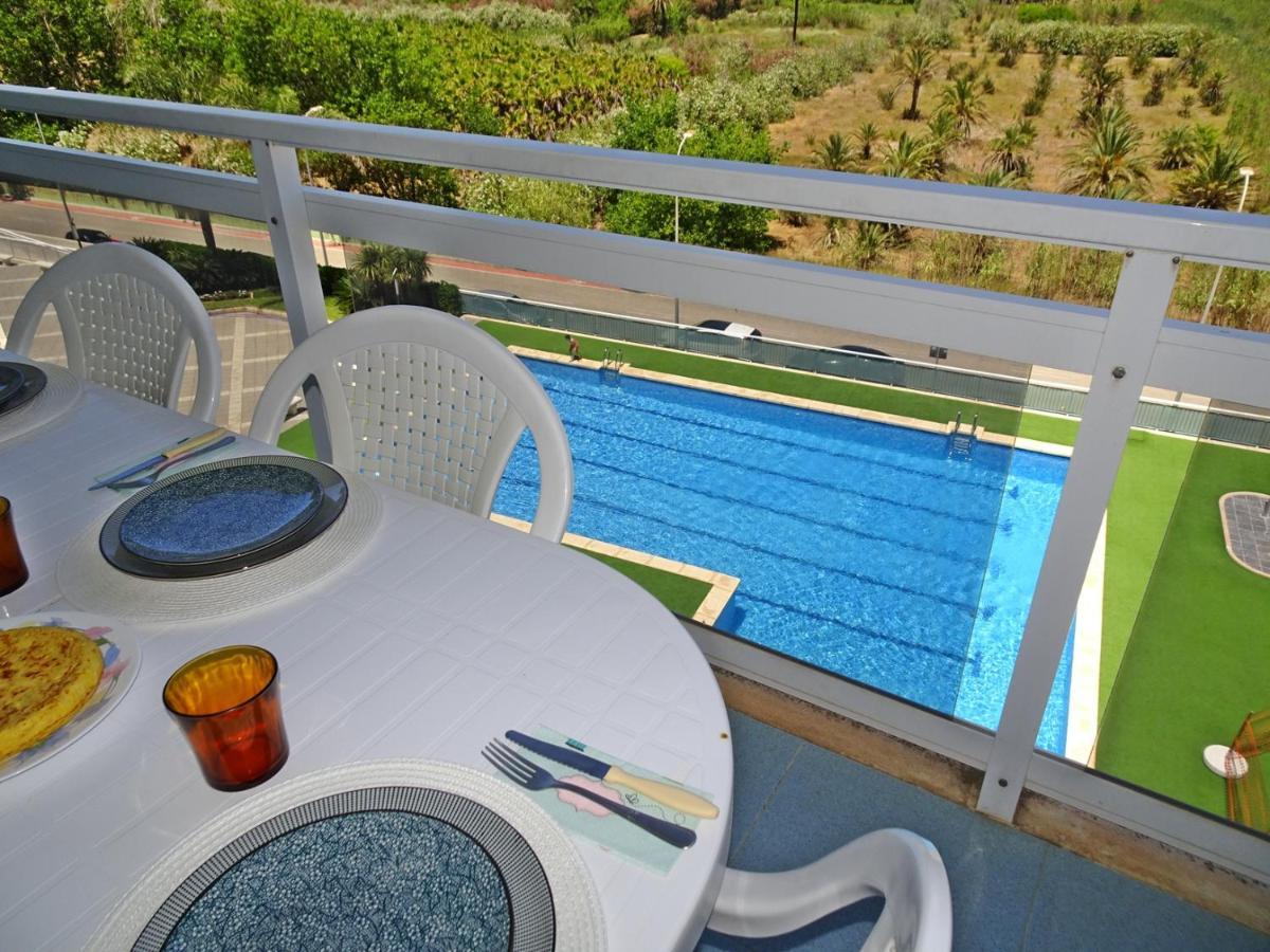 Aigua Blava Primera Linea - Alquiler Solo Familias Playa de Gandia Eksteriør bilde